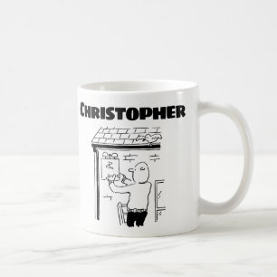 Cadeau voor een Alarm Fitter met naam Koffiemok
