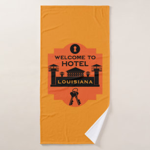 Cadeau voor een gevangenisbezoek badhanddoek