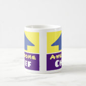 Cadeau voor een geweldige kok koffiemok (Center)