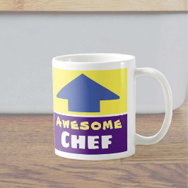 Cadeau voor een geweldige kok koffiemok