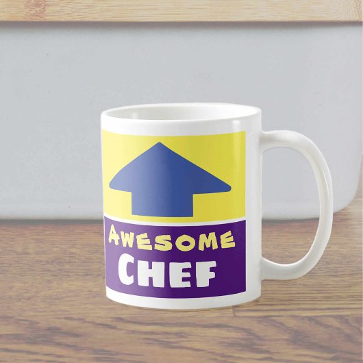 Cadeau voor een geweldige kok koffiemok