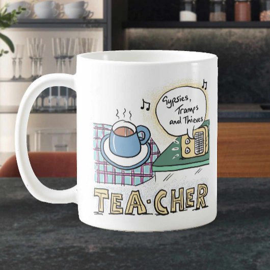 Cadeau voor een leraar of schoolleraar koffiemok