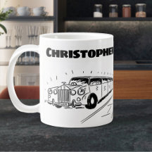 Cadeau voor een Limousine Chauffeur met naam
