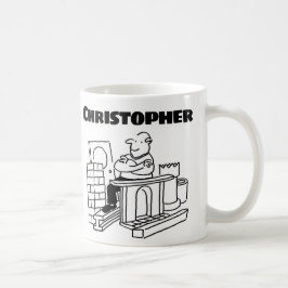 Cadeau voor een verkoper van hergebruikte goederen koffiemok