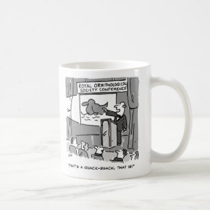 Cadeau voor een vogelaar of vogelliefhebber. Grapp Koffiemok