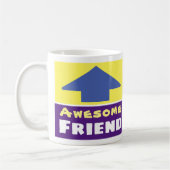 Cadeau voor een vriend koffiemok (Links)