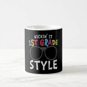 Cadeau voor eerste klas leerlingen op de eerste sc koffiemok