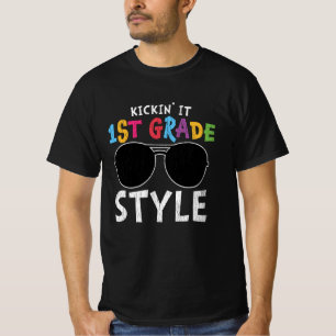 Cadeau voor eerste klas leerlingen op de eerste sc t-shirt