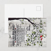 Cadeau Voor Egenaar | Aan Mijn Man Liefdevolle Bri Aankondigingskaart (Voorkant / Achterkant)