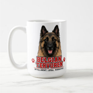 🐾 Cadeau voor eigenaar van een Belgische Tervuren Koffiemok
