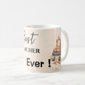 Cadeau voor Engelse leraar Bedankt einde schooljaa Koffiemok (Voorkant rechts)