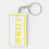 Cadeau voor familie sleutelhanger (achterkant)