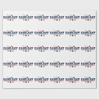 Cadeau voor fan van meerdere sporten en patriotism cadeaupapier