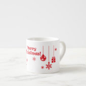 cadeau voor  feestdagen espresso kop (Voorkant rechts)