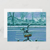 Cadeau voor fietsliefhebber briefkaart (Voorkant / Achterkant)