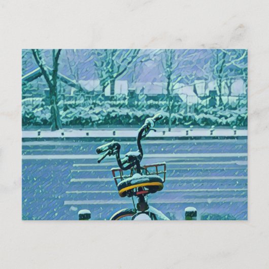 Cadeau voor fietsliefhebber briefkaart (Voorkant)