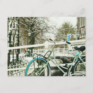 Cadeau voor fietsliefhebber briefkaart