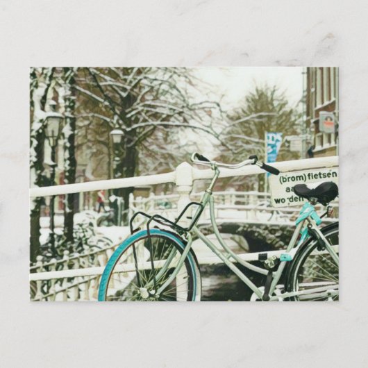 Cadeau voor fietsliefhebber briefkaart (Voorkant)