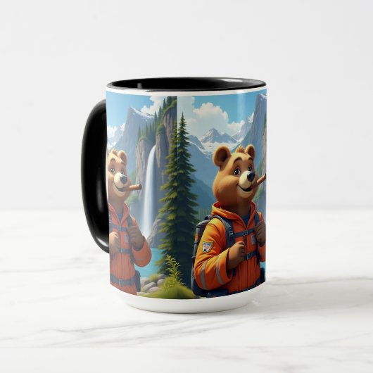 Cadeau voor First Responders, Beer Lovers & Advent Mok (Voorkant links)