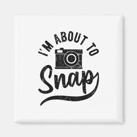 Cadeau voor fotograaf I.M. Magneet (Voorkant)