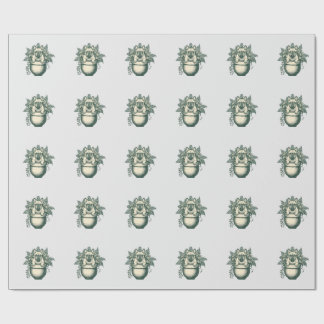 Cadeau voor Franse Bulldog Plantenliefhebber Cadeaupapier