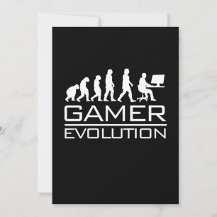 Cadeau voor gamer   Gamer Evolutie Kaart