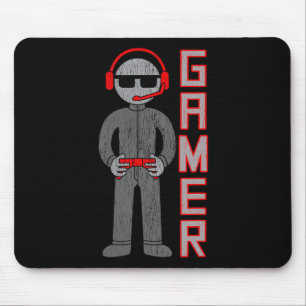 Cadeau voor gamerjongens voor de beste videogame s muismat