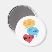 Cadeau voor genealoog magneet (Voorkant / Achterkant)