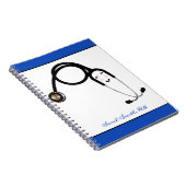 cadeau voor gepersonaliseerde verpleegkundige notitieboek (Rechterzijde)