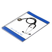 cadeau voor gepersonaliseerde verpleegkundige notitieboek (Linkerzijde)