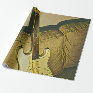 Cadeau voor gitarist voor muziekdocenten cadeaupapier