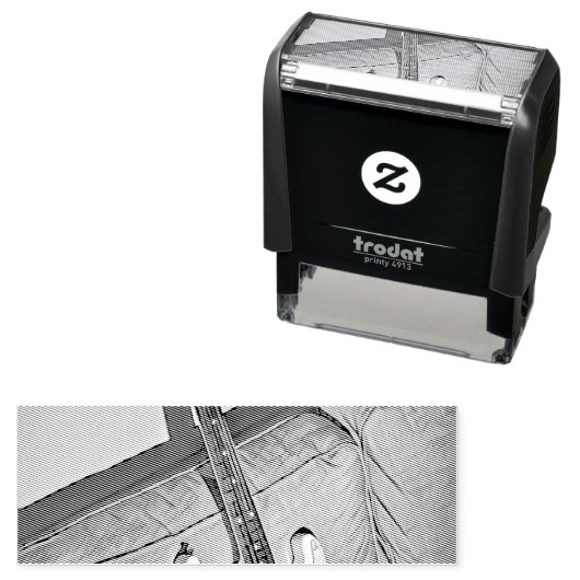 Cadeau voor gitarist voor muziekdocenten  zelfinktende stempel (In situ)