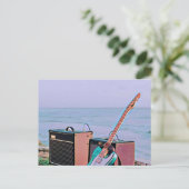 Cadeau voor gitarist vriend briefkaart (Staand voorkant)
