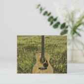 Cadeau voor gitarist vriend briefkaart (Staand voorkant)