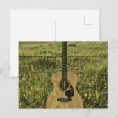 Cadeau voor gitarist vriend briefkaart (Voorkant / Achterkant)
