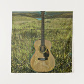 Cadeau voor gitarist vriend wandkleed (Voorkant)