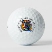 Cadeau voor golfers die van Bulldogs houden Golfballen (Voorkant)