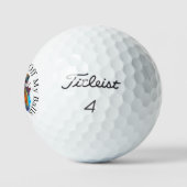 Cadeau voor golfers die van Bulldogs houden Golfballen (Logo)