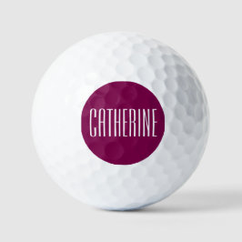 Cadeau voor golfliefhebber, gepersonaliseerd golfballen