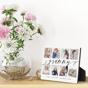 Cadeau voor Grammy Foto-collage voor kleinkinder Fotoplaat