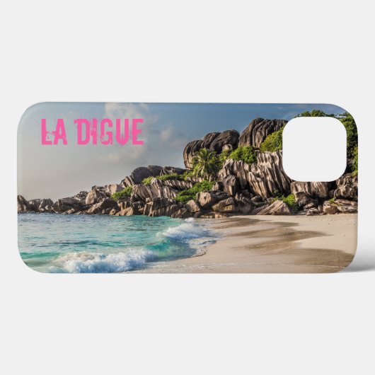 cadeau voor Grand Anse Seychellen La Digue Beach Case-Mate iPhone Case (Achterkant (horizontaal))