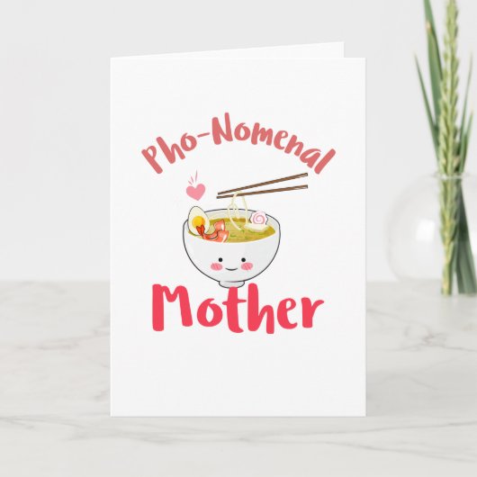 Cadeau voor grappige moeder - Fo-Nominale moeder Kaart (Voorkant)