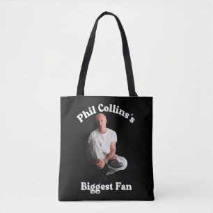 Cadeau voor grootste fan van Phil Collins Retro mu Tote Bag