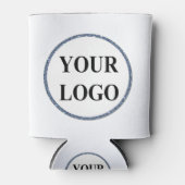 Cadeau voor Grootvader Kerstvakantie ADD LOGO Blikjeskoeler (Voorkant)