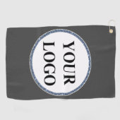Cadeau voor Grootvader Kerstvakantie ADD LOGO Golfhanddoek (Horizontaal)
