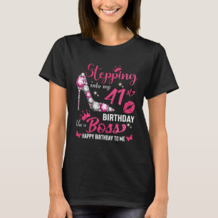 Cadeau voor haar   41St. Birthday Women   41St. Bi T-shirt