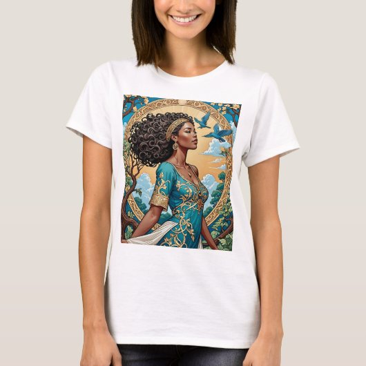 Cadeau voor haar Royal Elegance T-shirt (Voorkant)