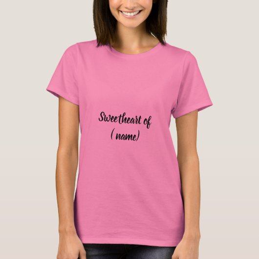 Cadeau voor haar t-shirt (Voorkant)