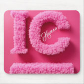 Cadeau voor Haroon Modern 3D fotorooster Muismat (Voorkant)