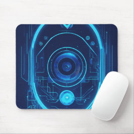 Cadeau voor Haroon Modern 3D Photo Grid Muismat
